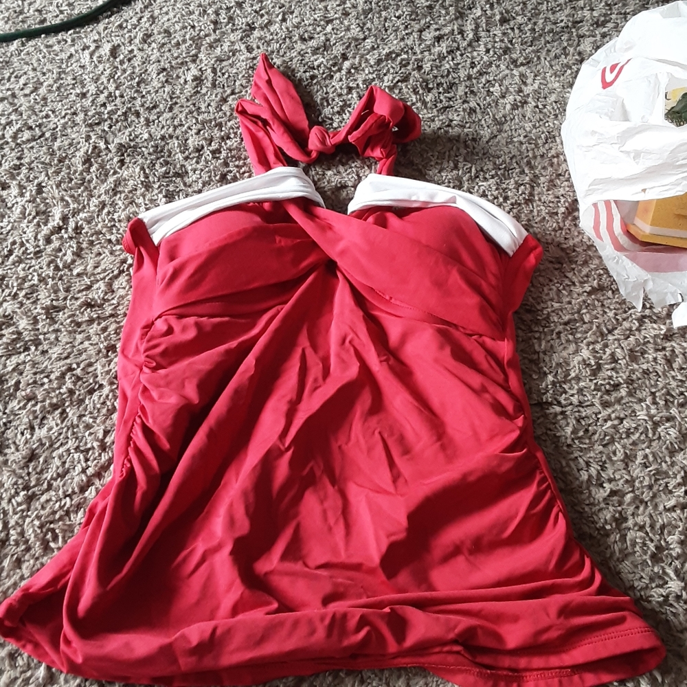 Swimsuit halter top